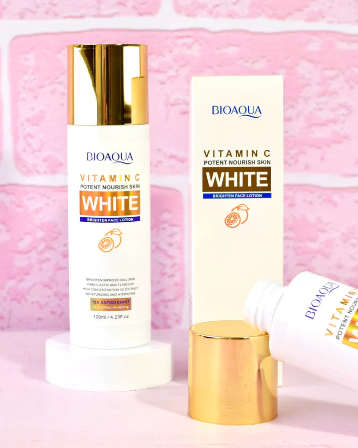 Combo Aclarante Vitamina C White x 5 Productos Bioaqua 😍