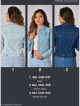 Chaqueta en jean Licrada Clasica Mujer